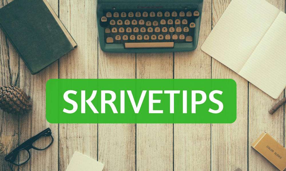 Skrivetips